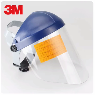 3m82520防护面具防化学物冲击飞溅聚碳酸酯，面屏组合套装82700