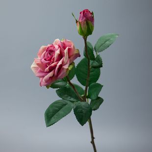 奥斯丁保湿玫瑰花仿真花束假花欧式装饰绢花客厅，餐桌室内拍摄道具