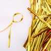 金色扎丝金属扎带捆扎线扎条装饰金线铁丝绳面包食品包袋封口