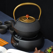 电陶炉煮茶器铁壶铸铁烧水煮茶，家用壶带滤网全自动热水炉专用套装