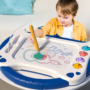 大号儿童画画板磁性磁力彩色，写字板宝宝涂鸦板家用幼儿，1-3岁2玩具
