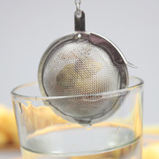 4.5cm304不锈钢茶球茶隔创意链子，茶滤网时尚家居泡茶器