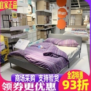 宜家床斯拉图带软垫，床架单人床出租房，宿舍小户型现代简易床