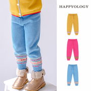 Happyology英国儿童针织长裤男童英伦裤装女童可爱童装毛线裤子