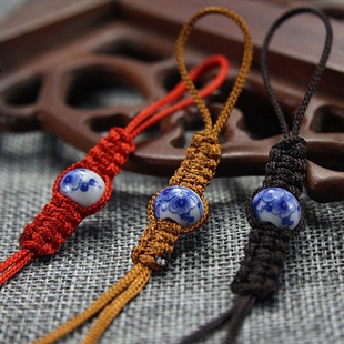 10条12元青花瓷珠壶绳，紫砂壶盖绳子茶壶，绳绑茶壶绳玻璃壶