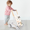 婴儿幼儿童木制手推车，学步车玩具6-18个月，宝宝学走路防侧翻助步车