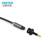 数字光纤音频线转接头，3.5mm圆口转spdif标准，toslink方口转用