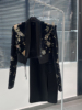 黑色小香风时尚套装女冬季高级感气质外套新中式半身裙两件套