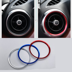 适用于马自达MX5 CX3 ND空调出风口装饰圈内饰升级改装金属亮片贴