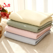 宝宝纯棉加厚针织夹棉布料，保暖睡衣新生儿包被布料，床单面料沙发布