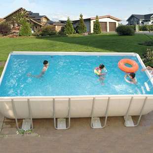 家里游泳池成人大型家庭支架泳池儿童小孩戏水池加高加厚别墅超大