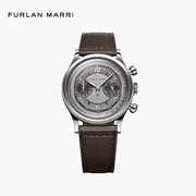 Furlan Marri机械式石英表Castagna计时码表复古风弗兰玛瑞手表