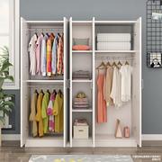 衣柜现代简约经济型实木板式家用卧室出租房简易收纳儿童组装衣橱