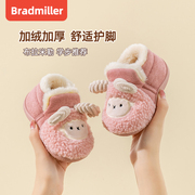 女童棉鞋冬季婴儿雪地靴，2一3-4岁5大棉毛毛鞋子加绒高帮棉靴