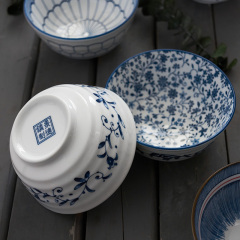 景德镇创意5.5英寸家用单碗陶瓷碗