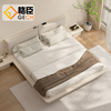 日式床榻榻米床矮床 现代简约地台床 北欧小户型落地板式双人床