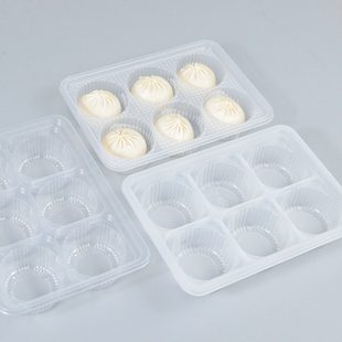 青团月饼盒一次性分格塑料，外卖盒汤圆包装盒，糕点盒蛋黄酥条头糕托