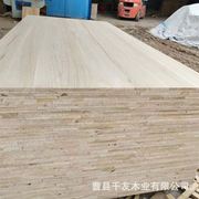 18mm实木直拼板 泡桐木拼板家装木质材料家具配件实木板材木