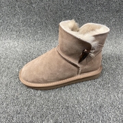 工厂断码处理冬平底休闲羊毛口经典舒适百搭保暖雪地靴女短靴