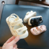 宝宝凉鞋夏季0一1-2-3岁男童鞋婴儿软底学步鞋女防滑包头小童鞋子