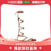 香港直邮潮奢 JOHANNA ORTIZ 女士Baquiana 皮质罗马风格凉鞋