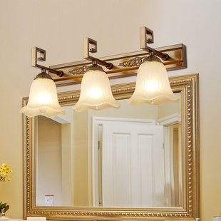 美式镜前灯卫生间浴室灯镜柜专用镜灯复古卫生间，灯浴室柜镜子灯