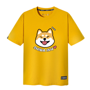 狗狗神烦狗T恤doge柴犬狗头搞笑恶搞短袖纯棉宽松打底衫衣服半袖