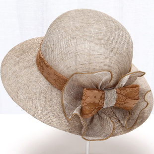 夏季中老年帽子女妈妈遮阳帽，防晒帽夏天太阳帽，大檐沙滩帽老人凉帽