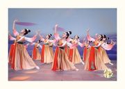 唐印忆长安古典舞演出表演服中国风大气，开场舞蹈服装大摆裙
