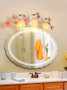 韩式田园镜前灯欧式花草，灯床头灯浴室镜前灯，创意个性过道床头灯