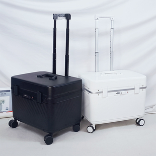 出口铝框18寸上翻盖摄影拉杆箱20寸行李箱，男旅行箱24寸机长箱横版