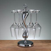 高级红酒杯架创意摆件欧式高脚倒挂现代简约葡萄酒杯悬挂家用