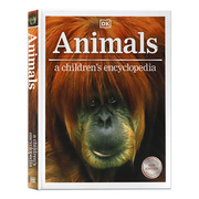 DK儿童百科全书动物英文原版 Animals  A Children's Encyclopedia 动物王国科普儿童英语启蒙图解彩色插图画册精装