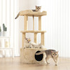 猫爬架猫窝猫树一体架子小型小户型不占空间猫咪玩具家用猫架跳台