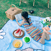 超声波防潮防水野餐垫加厚户外地垫，草坪春游坐垫无异味便携野餐布