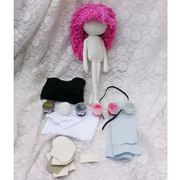 纯手工缝制代加工各种diy玩偶材料，包手工布娃娃卡通可爱布偶