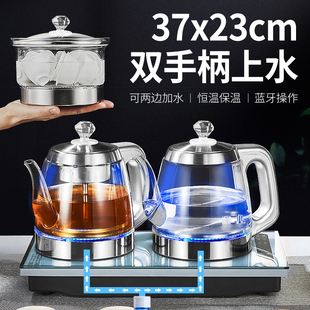 37x23全自动双底部上水电热，烧水壶抽水泡，茶具专用功夫电磁炉套装