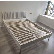 国内宜家布瓦拉床架双人单人床卧室床配床板简约床IKEA家具