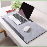 超大鼠标垫毛毡超大多功能办公桌面鼠标垫桌垫可加logo