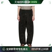 香港直邮潮奢 Essentials 女士 黑色涤纶运动裤 130BT212150F