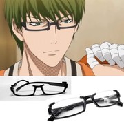 COS下半框眼镜道具黑子的篮球绿间真太郎东京食尸鬼西尾锦眼镜
