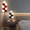 北欧落地灯个性创意客厅卧室书房，简约现代植绒球葡萄立式装饰灯