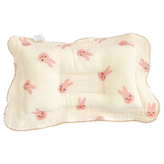 宝宝小枕头婴儿定型枕新生0到6个月以上纱布透气防偏头纠正头型枕