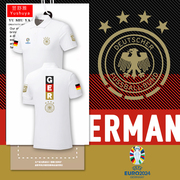 2024欧洲杯德国队德意志战车足球迷服POLO衫男女带领短袖t恤半袖