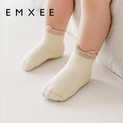 嫚熙婴儿袜子防滑袜夏季薄款男女童中筒袜，新生儿童袜子宝宝地板袜