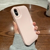 适用苹果x手机壳xsmax大孔xr高级iphonex全包边14pro加厚13果冻，12粉色118plus网红7p软壳8x萍果15pormas