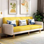科技布简易沙发床两用单人多功能小户型客厅双人欧式现代可折叠床