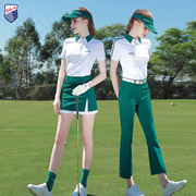 zg6夏高尔夫女装球服装，女士球衣高端时尚，短袖速干t恤上衣golf女裤