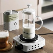Bincoo咖啡法压壶玻璃手冲咖啡壶家用小型滤压壶打奶泡器咖啡器具