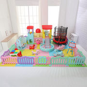 儿童乐园家用室内滑滑梯秋千组合小型家庭游乐场设备宝宝游乐园